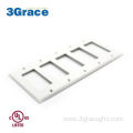 5 Gang GFCI Decora Wall Plate